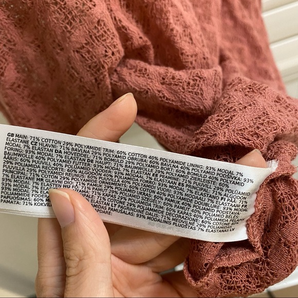 EverNew coquette Pink Lace Long Sleeve with Tank Top. Melbourne - Picture 11 of 16